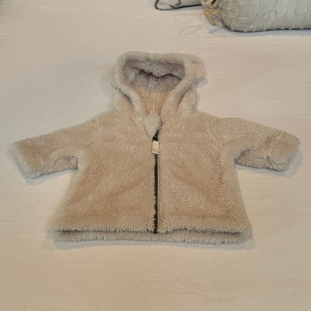 Hanna Andersson Cream Baby Jacket